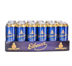 Eibauer 奥堡 黑啤酒 500ml*24听*4箱