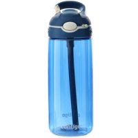 凑单品：contigo 塑料水杯 锁扣夏季运动 吸管水杯 560ML 蓝色