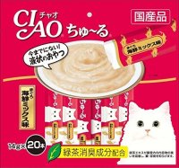 凑单品：CIAO 猫咪液体零食肉泥条 14g*20条