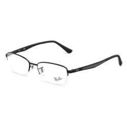 RAY BAN 雷朋 板材眼镜架ORX6321D 2509 54 哑黑+1.60非球面树脂镜片     