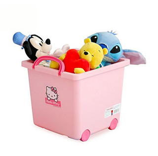 IRIS 爱丽思 HELLOKITTY HKCB-32 儿童环保玩具收纳整理储物筐 