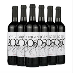 ORIGEN 欧菲 2050 干红葡萄酒 750ml*6瓶*2