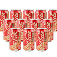  可口可乐 Coca-Cola 香草味 355ml*12