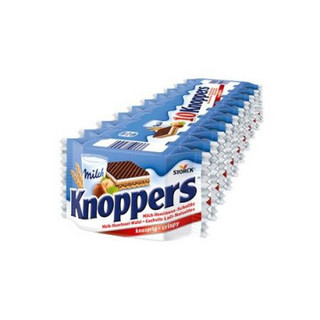 knoppers 榛子巧克力威化饼干 25g*20