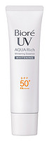 凑单品：Biore 碧柔 AQUA Rich系列 水活防晒美白凝霜 SPF50+ PA++++ 33g