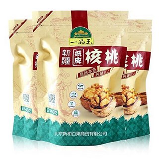 一品玉 新疆纸皮核桃 140g*3