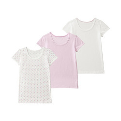 UNIQLO 优衣库 婴儿/幼儿 网眼T恤(3件装)(短袖) 169437