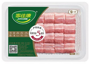 家佳康 精装五花肉丁 盒装470g