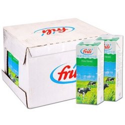 frili 芙莱蒂 脱脂纯牛奶 1L*12盒