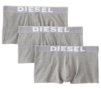 凑单品：DIESEL 迪赛 Essentials Kory Boxer  男士平角内裤  3条装