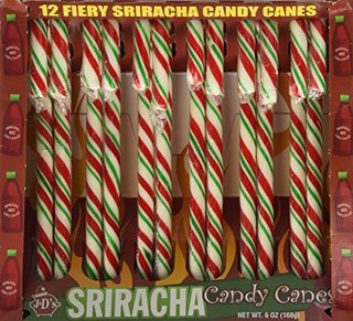 J&D‘s Foods Sriracha Candy Cane 辣椒酱拐杖糖 168g