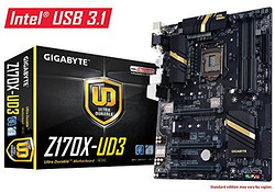 GIGABYTE 技嘉 Z170X-UD3 主板（Intel Z170/LGA 1151） 