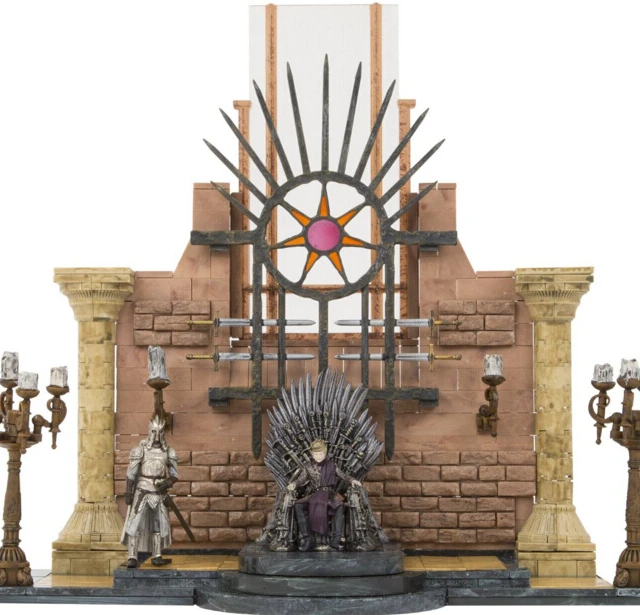 McFARLANE TOYS 麦克法兰 权力的游戏 铁王座大厅场景 拼装积木
