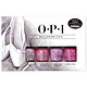 OPI 指尖芭蕾迷你套装 3.75ml*4+丽丽贝尔 5层多功能化妆棉 80片