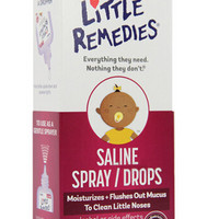 LITTLE REMEDIES 婴儿滴鼻剂 0岁以上30ml 美国进口