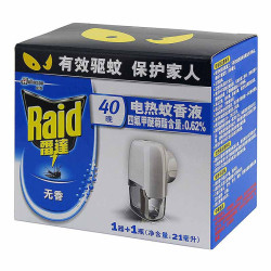 Raid 雷达蚊香 电热蚊香液 无线器+40晚 无香