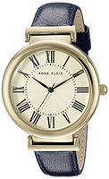 ANNE KLEIN AK/2136CRNV 女士蓝色表带时尚腕表