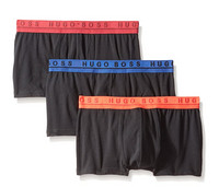 凑单品：HUGO BOSS Cotton Stretch 平角内裤 3条装