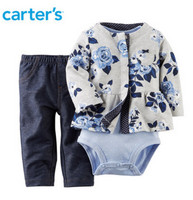 Carter‘s 121G074 婴儿童装3件套 