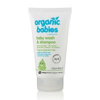 Green People 有机婴儿无香料2合1沐浴乳 150ml  