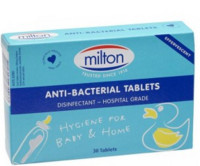 凑单品:Milton 婴幼儿餐具玩具洗护泡腾消毒片 30片