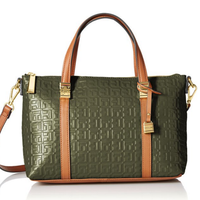 Tommy Hilfiger Hinge Debossed Shopper 女士真皮手提包