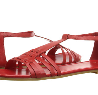 歌涵 COLE HAAN 可汗 Cady 女士真皮平底凉鞋