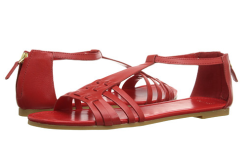 COLE HAAN 可汗 Cady 女士真皮平底凉鞋