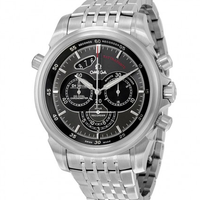 OMEGA 欧米茄 碟飞系列 422.10.44.51.06.001 男款机械表 44mm 黑色 银色 不锈钢
