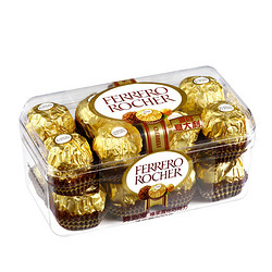 FERRERO ROCHER 费列罗 榛果威化巧克力 16粒 礼盒装*3+凑单品