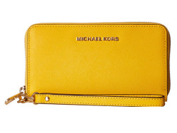 MICHAEL Kors Jet Set Travel 女士真皮钱包 