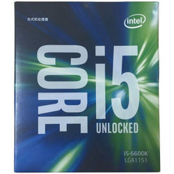 Intel 英特尔 i5-6600K 盒装CPU处理器