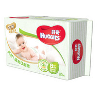 HUGGIES 好奇 超厚倍柔 婴儿湿巾 80片