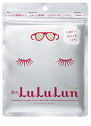 LuLuLun 美白紧致白皙透亮面膜 白色 7片装