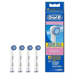 BRAUN 博朗 Oral-B 欧乐B EB17-4 柔软敏感型电动牙刷头 4支装 *6件