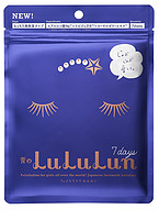 凑单品：LuLuLun 蓝色 高保湿滋润补水 面膜 7片