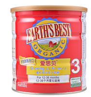 爱思贝 有机幼儿奶粉 3段 658g 