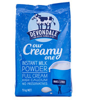 Devondale 德运 全脂高钙奶粉1kg