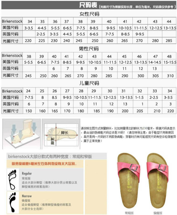 Birkenstock Madrid 中性软木底拖鞋
