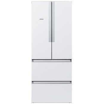 PLUS会员：SIEMENS 西门子 BCD-484W(KM48EA20TI) 484升 变频 多门冰箱 白色