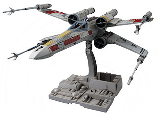 BANDAI 万代  star wars星球大战 1/72 X-WING 反抗军X翼战机 模型