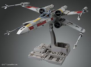 BANDAI 万代  star wars星球大战 1/72 X-WING 反抗军X翼战机 模型