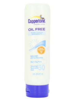Coppertone 确美同 Waterbabies 水宝宝防晒乳液（无油型、SPF 30、237ml）