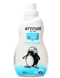 ATTITUDE 3倍浓縮婴幼儿童专用 无味配方洗衣液1050ml