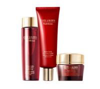 ESTEE LAUDER 雅诗兰黛 红石榴 鲜亮焕采 3件套装（洁面乳125ml+精华保湿露200ml+排浊面膜晚霜50ml）