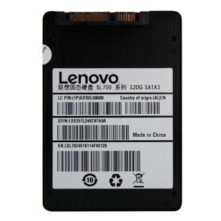 商品lenovo 联想 sl700 2.5英寸 ssd固态硬盘 120g