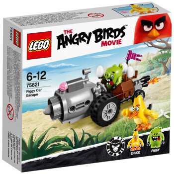 有一种评测叫绅士视角——LEGO 乐高 Angry Birds系列 小猪大逃亡