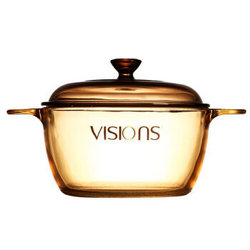 VISIONS 康宁 1.5L晶彩透明玻璃汤锅VS-1 1/2CN