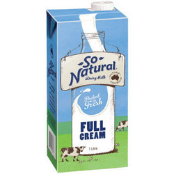 So Natural 全脂UHT牛奶 1Lx12
