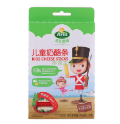 Arla 爱氏晨曦 儿童奶酪条108g*18（草莓味）